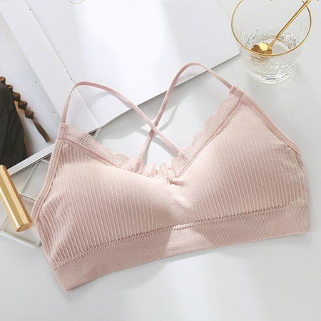 ERTUTUYI Women Beauty Back Tube Top Wrap Chest Sports Vest Cross Straps Gather Thin Underwear Pink
ERTUTUYI Women Beauty Back Tube Top Wrap Chest Sports Vest Cross Straps Gather Thin Underwear Pink