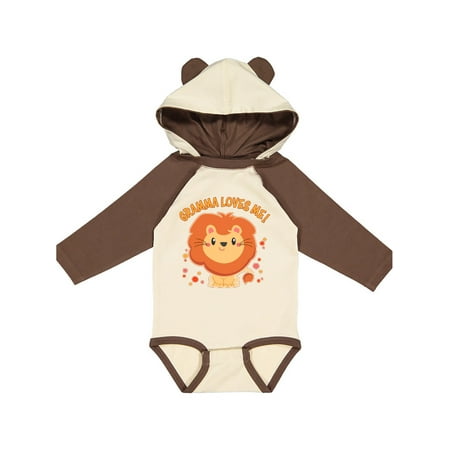 Inktastic Gramma Loves Me- cute lion Gift Baby Boy or Baby Girl Long Sleeve Bodysuit
Inktastic Gramma Loves Me- cute lion Gift Baby Boy or Baby Girl Long Sleeve Bodysuit