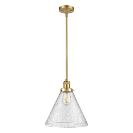 201S-SG-G44-L-Innovations Lighting-Cone - 1 Light Stem Hung Mini Pendant In Industrial Style-16 Inches Tall and 12 Inches Wide-Satin Gold Finish-Seedy
201S-SG-G44-L-Innovations Lighting-Cone - 1 Light Stem Hung Mini Pendant In Industrial Style-16 Inches Tall and 12 Inches Wide-Satin Gold Finish-Seedy