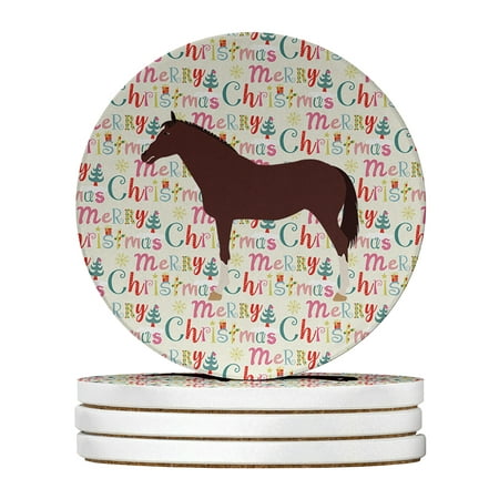 English Thoroughbred Horse Christmas Large Sandstone Coasters Pack of 4 4 in x 4 in
English Thoroughbred Horse Christmas Large Sandstone Coasters Pack of 4 4 in x 4 in