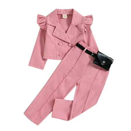 Toddler Kids Children s Solid Long Sleeve Autumn Clothes For Girls Baby Button Down Shirt Tops Pants Bag Set Clothes Cute Kids Clothes
Toddler Kids Children s Solid Long Sleeve Autumn Clothes For Girls Baby Button Down Shirt Tops Pants Bag Set Clothes Cute Kids Clothes