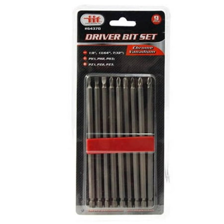 IIT 64370 6-Inch Power Driver Bit Set 9-Piece