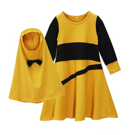 TAIAOJING Girls Dresses Toddler Kids Baby Long Sleeve Splice Color Casual Princess Dress Hat Outfit Set 3-4 Years
TAIAOJING Girls Dresses Toddler Kids Baby Long Sleeve Splice Color Casual Princess Dress Hat Outfit Set 3-4 Years
