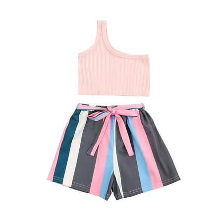 Binwwede Baby Girls Short Set 2PCS Short Sleeve Tassel T-Shirt and Serpentine Print Shorts Summer Casual Clothes Set MHX
Binwwede Baby Girls Short Set 2PCS Short Sleeve Tassel T-Shirt and Serpentine Print Shorts Summer Casual Clothes Set MHX