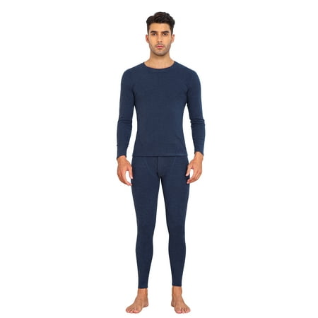 Sociala Double Layer Thermal Underwear Set For Men Crew Neck Slim Fit Tops & Bottoms
Sociala Double Layer Thermal Underwear Set For Men Crew Neck Slim Fit Tops & Bottoms