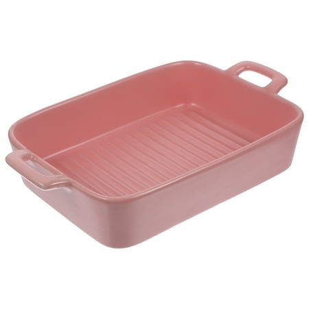 NUOLUX 1Pc Ceramic Baking Pan Tableware Plate Simple Baking Plate Household Grill Plate
NUOLUX 1Pc Ceramic Baking Pan Tableware Plate Simple Baking Plate Household Grill Plate