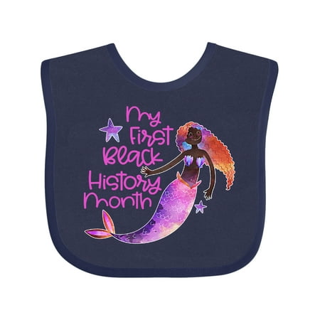 Inktastic My 1st Black History Month with Mermaid and Starfish Gift Baby Boy or Baby Girl Bib
Inktastic My 1st Black History Month with Mermaid and Starfish Gift Baby Boy or Baby Girl Bib