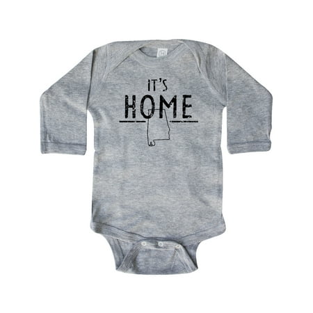 Inktastic It s Home- Alabama State Outline DIstressed Text Gift Baby Boy or Baby Girl Long Sleeve Bodysuit
Inktastic It s Home- Alabama State Outline DIstressed Text Gift Baby Boy or Baby Girl Long Sleeve Bodysuit