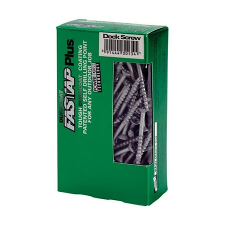 Fastap 5000478 No. 8 x 1.37 in. Phillips Countersink Head DuracoatXT Steel Exterior Wood Screw 9 oz
Fastap 5000478 No. 8 x 1.37 in. Phillips Countersink Head DuracoatXT Steel Exterior Wood Screw 9 oz