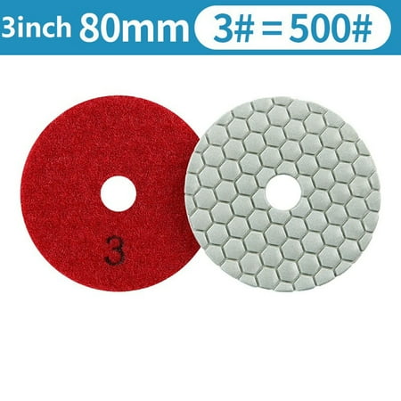 1pc Diamond Dry Polishing Pad 3 Inch Sharp Type For Granite Marble Sanding Disc
1pc Diamond Dry Polishing Pad 3 Inch Sharp Type For Granite Marble Sanding Disc