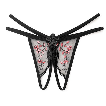 Rdeuod Valentines Lingerie for Women Sexy Lingerie Thongs Panties Ladies Hollow Out Underwear