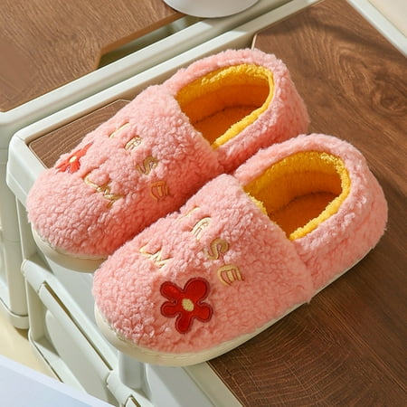 Slippers for Women Women Slippers Autumn And Winter Fashion And Comfortable Home Indoor Warm Soft Bottom Solid Color Pink 7 Slippers for Men
Slippers for Women Women Slippers Autumn And Winter Fashion And Comfortable Home Indoor Warm Soft Bottom Solid Color Pink 7 Slippers for Men