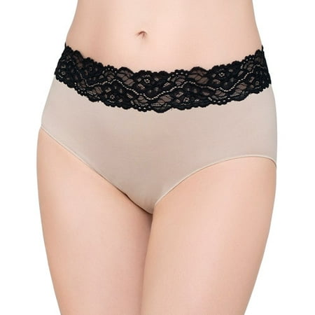Best Fitting Panty Seamless Brief w/Lace - Walmart.com