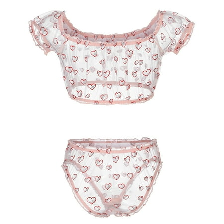 nsendm Sexy Underwear Women s Bra Steel Print Sexy Lingerie Two-piece Heart See-through Suit Mesh plus Size Lingerie Push up Underwear Pink Large
nsendm Sexy Underwear Women s Bra Steel Print Sexy Lingerie Two-piece Heart See-through Suit Mesh plus Size Lingerie Push up Underwear Pink Large