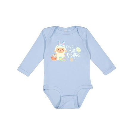 Inktastic My 1st Easter with Cute Lamb and Easter Eggs Gift Baby Boy or Baby Girl Long Sleeve Bodysuit
Inktastic My 1st Easter with Cute Lamb and Easter Eggs Gift Baby Boy or Baby Girl Long Sleeve Bodysuit