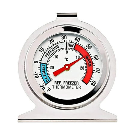 Refrigerator Temperature Meter with Accurate Display Dial Temperature Thermometer Space Saving Freezer Thermometer Sensor for Home
Refrigerator Temperature Meter with Accurate Display Dial Temperature Thermometer Space Saving Freezer Thermometer Sensor for Home