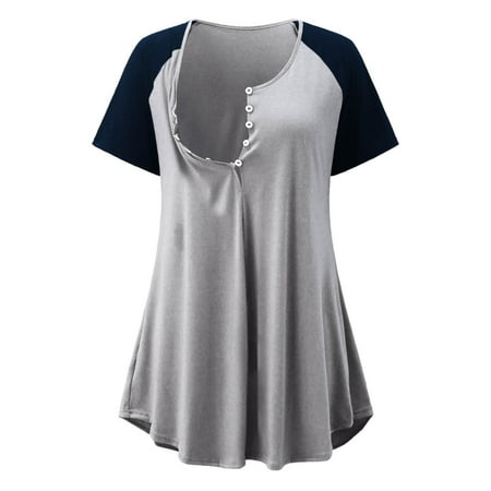 TAIAOJING Women s Short Sleeve Patchwork Nursing Dresses for Breastfeeding Maternity Short Sleeve O-neck Nursing Nightdress Breastfeeding Dress
TAIAOJING Women s Short Sleeve Patchwork Nursing Dresses for Breastfeeding Maternity Short Sleeve O-neck Nursing Nightdress Breastfeeding Dress