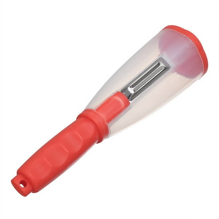 Vegetables Peeler Storage Type Household Stainless Steel Vegetable Peeler with Storage TubeRed
Vegetables Peeler Storage Type Household Stainless Steel Vegetable Peeler with Storage TubeRed