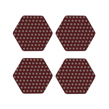 Kdxio Red Buffalo Plaid Merry Christmas Funny Coasters 4 Pcs Leather Coasters Housewarming Gifts Protect Furniture from Water Marks Scratch and Damage
Kdxio Red Buffalo Plaid Merry Christmas Funny Coasters 4 Pcs Leather Coasters Housewarming Gifts Protect Furniture from Water Marks Scratch and Damage