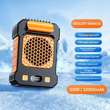 Outdoor Waist Mounted Fan With High Wind Power Long Neck Mounted Fan Portable And Multifunctional Small Night Light USB Fan Summer Savings Clearance Sale
Outdoor Waist Mounted Fan With High Wind Power Long Neck Mounted Fan Portable And Multifunctional Small Night Light USB Fan Summer Savings Clearance Sale