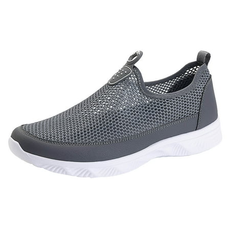 Blphud Walking Shoes Men Sneaker Men Sports Shoes Fashion Summer New Pattern Simple Mesh Breathable Flat Bottom Comfortable Large Size Shoes Sneaker for Men Dark Gray 41
Blphud Walking Shoes Men Sneaker Men Sports Shoes Fashion Summer New Pattern Simple Mesh Breathable Flat Bottom Comfortable Large Size Shoes Sneaker for Men Dark Gray 41