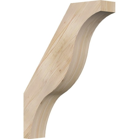 Ekena Millwork 5 1/2 W x 26 D x 34 H Funston Smooth Brace Douglas Fir