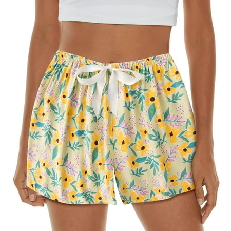 HGWXX7 Casual Pants Womens Pajama Shorts Soft Sleep Shorts Lightweight Printed Bow Elastic Waist Lounge Pj Bottoms
HGWXX7 Casual Pants Womens Pajama Shorts Soft Sleep Shorts Lightweight Printed Bow Elastic Waist Lounge Pj Bottoms