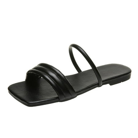 Women s Sandals House Slippers For Women Women s Sandals Women s Casual Vacation Fashion Square Toe Strap Open Toe Flat Beach Sandals
Women s Sandals House Slippers For Women Women s Sandals Women s Casual Vacation Fashion Square Toe Strap Open Toe Flat Beach Sandals
