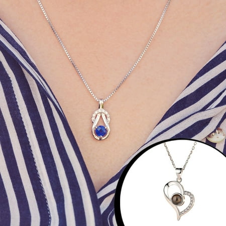 SANAG Personalized Necklace Rustproof Shiny Geometric Pendant Romantic Memory Projection Beautiful Bracelet Wedding Christmas Party
SANAG Personalized Necklace Rustproof Shiny Geometric Pendant Romantic Memory Projection Beautiful Bracelet Wedding Christmas Party