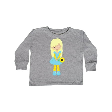 Inktastic Sunflower Girl Blonde Hair Blue Dress Flower Gift Toddler Toddler Girl Long Sleeve T-Shirt
Inktastic Sunflower Girl Blonde Hair Blue Dress Flower Gift Toddler Toddler Girl Long Sleeve T-Shirt