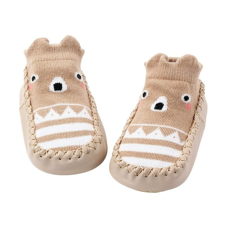 DNDKILG Baby Toddler Girls Boy Spring Summer Fall Slippers Floor Socks Newborn Infant Cartoon Non-Slip First Walkers Shoes Khaki 0-2Y 12
DNDKILG Baby Toddler Girls Boy Spring Summer Fall Slippers Floor Socks Newborn Infant Cartoon Non-Slip First Walkers Shoes Khaki 0-2Y 12