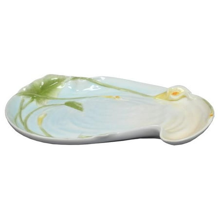 Calla Lily & Butterfly Dish - Animal