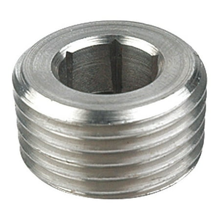 5PC ZoroSelect 1/16 MNPT 304 SS Hex Socket Plug