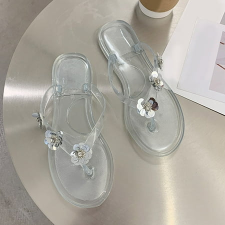 Cathalem Women Sandals Flip Flops Women s Flower And Fashion Spring Flat Sandals Flip-Flops Summer Women Flip Flops Size 9 Clear 8
Cathalem Women Sandals Flip Flops Women s Flower And Fashion Spring Flat Sandals Flip-Flops Summer Women Flip Flops Size 9 Clear 8