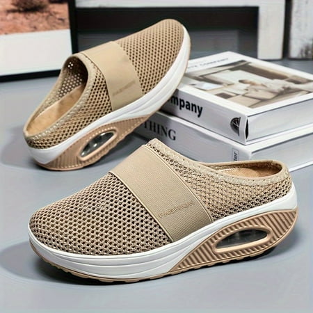 Soft Fabric Womens Low Top Slip-On Sneakers - Breathable Round Toe PU Sole Comfortable Platform Shoes for All Seasons - Perfect for Casual Home Wear
Soft Fabric Womens Low Top Slip-On Sneakers - Breathable Round Toe PU Sole Comfortable Platform Shoes for All Seasons - Perfect for Casual Home Wear