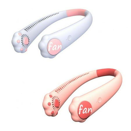 Portable Neck Fan Mini Hanging Neck Fan Cartoon Cat Claw USB Rechargeable Hands Free 3 Wind Speed Personal Fan for Indoor Outdoor
Portable Neck Fan Mini Hanging Neck Fan Cartoon Cat Claw USB Rechargeable Hands Free 3 Wind Speed Personal Fan for Indoor Outdoor