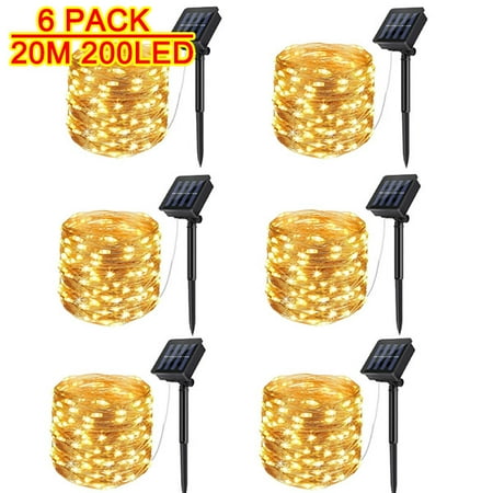 QZBON Solar Lights Christmas decorations 65Ft 200LEDS Fairy String Lights Outdoor Pathway Landscape Night Lights Garden Crystal Ball Decorative Wall Lights Waterproof for Home Garden(1/2/3/4/6/8 Pack)
QZBON Solar Lights Christmas decorations 65Ft 200LEDS Fairy String Lights Outdoor Pathway Landscape Night Lights Garden Crystal Ball Decorative Wall Lights Waterproof for Home Garden(1/2/3/4/6/8 Pack)