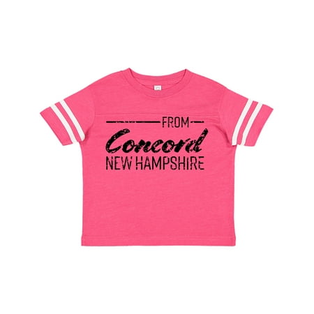 Inktastic From Concord New Hampshire in Black Distressed Text Gift Toddler Boy or Toddler Girl T-Shirt
Inktastic From Concord New Hampshire in Black Distressed Text Gift Toddler Boy or Toddler Girl T-Shirt