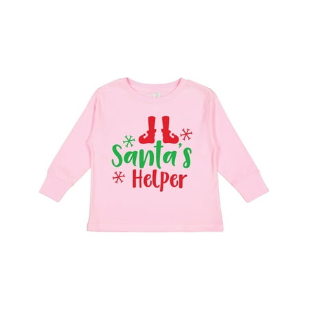 Inktastic Santa s Helper Elf Shoes Snowflakes Christmas Boys or Girls Long Sleeve Toddler T-Shirt
Inktastic Santa s Helper Elf Shoes Snowflakes Christmas Boys or Girls Long Sleeve Toddler T-Shirt