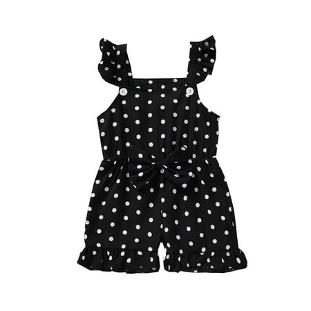 RPVATI Baby Girls Dot Printed Summer Romper Sleeveless Ruffle Jumpsuit Infant Toddler Romper 6M-3T
RPVATI Baby Girls Dot Printed Summer Romper Sleeveless Ruffle Jumpsuit Infant Toddler Romper 6M-3T