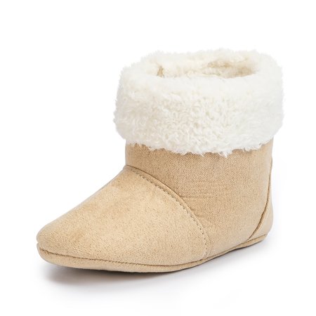Baby Girls Booties Soft-soled Anti-slip Thermal Crib Shoes Prewalker Shoes Winter New
Baby Girls Booties Soft-soled Anti-slip Thermal Crib Shoes Prewalker Shoes Winter New