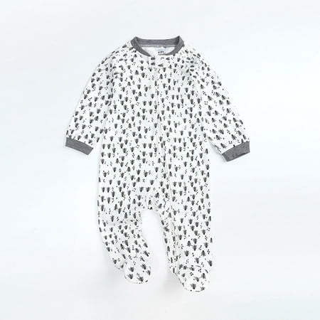 Augper Toddler Pajamas Fall Winter Clearance Autumn Baby Kids Double Zipper Clothes Sleeping Pajamas Rompers Newborn Overalls Gray
Augper Toddler Pajamas Fall Winter Clearance Autumn Baby Kids Double Zipper Clothes Sleeping Pajamas Rompers Newborn Overalls Gray