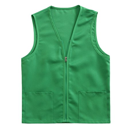 Toptie Adult Volunteer Activity Vest Supermarket Uniform Vests Clerk Workwear-Green-L
Toptie Adult Volunteer Activity Vest Supermarket Uniform Vests Clerk Workwear-Green-L