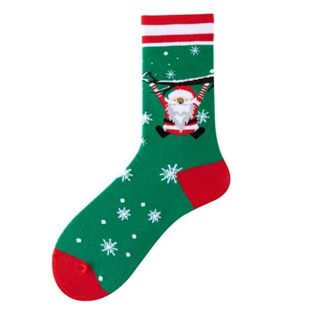 QWERTYU Compression Soft Crew Socks for Men Winter Warm Christmas Causal Socks Green One Size
QWERTYU Compression Soft Crew Socks for Men Winter Warm Christmas Causal Socks Green One Size