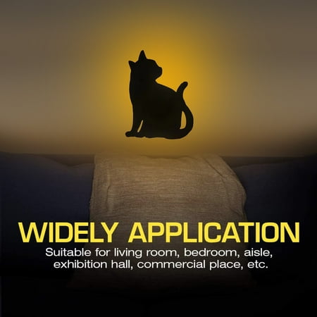 Wkajgk Cat Wall Light Voice Control Night Light Silhouette Scone Lamp Without Battery
Wkajgk Cat Wall Light Voice Control Night Light Silhouette Scone Lamp Without Battery