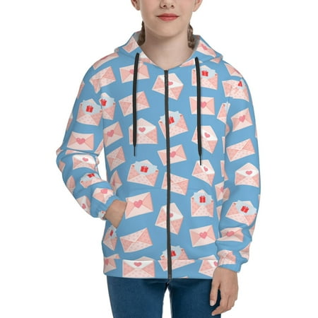 Hoodies for Women envelope Pattern pink Long Sleeve Sweatshirt Drawstring Zip Up Hoodie with Pockets Teen Girl Clothes
Hoodies for Women envelope Pattern pink Long Sleeve Sweatshirt Drawstring Zip Up Hoodie with Pockets Teen Girl Clothes