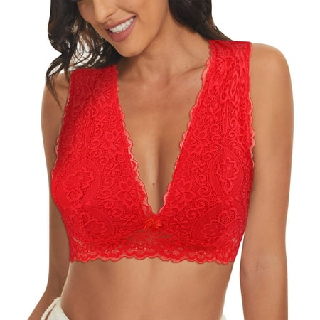 NECHOLOGY Plus Size Bras For Women Women s Essentials Deep U Multi-Way Push Up Convertible Low Cut Plunge Bra Red Medium
NECHOLOGY Plus Size Bras For Women Women s Essentials Deep U Multi-Way Push Up Convertible Low Cut Plunge Bra Red Medium