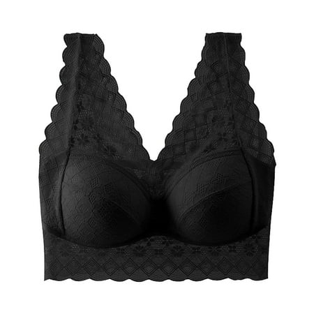 Women s Bra Comfortable V Neck Lace Back Fixed Cup Breathable Comfortable Wide Shoulder Wearless Bras For Women
Women s Bra Comfortable V Neck Lace Back Fixed Cup Breathable Comfortable Wide Shoulder Wearless Bras For Women
