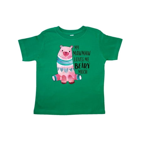 Inktastic My Mawmaw Loves Me Beary Much with Cute Bear Gift Toddler Boy or Toddler Girl T-Shirt
Inktastic My Mawmaw Loves Me Beary Much with Cute Bear Gift Toddler Boy or Toddler Girl T-Shirt