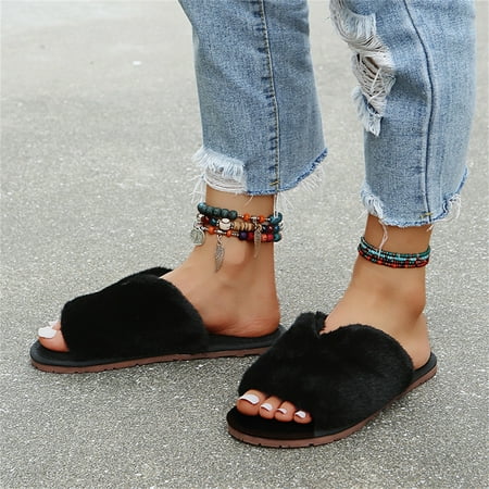 FITORON Women s Slippers- New Style Plush Slippers Home Slippers Home interior Plush Slippers Black 37
FITORON Women s Slippers- New Style Plush Slippers Home Slippers Home interior Plush Slippers Black 37